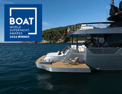 RIVA 112 DOLCEVITA SUPER  WORLD SUPERYACHT AWARD