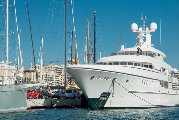 Pantalán del Mediterráneo 128m