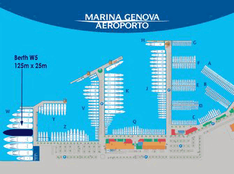 marina genova aeroporto berth