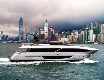 riva 100 corsaro world premier hong kong inwardsmarine