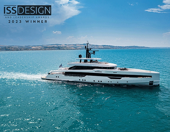 CRN S/Y CIAO ISS DESIGN 23 AWARD WINNER