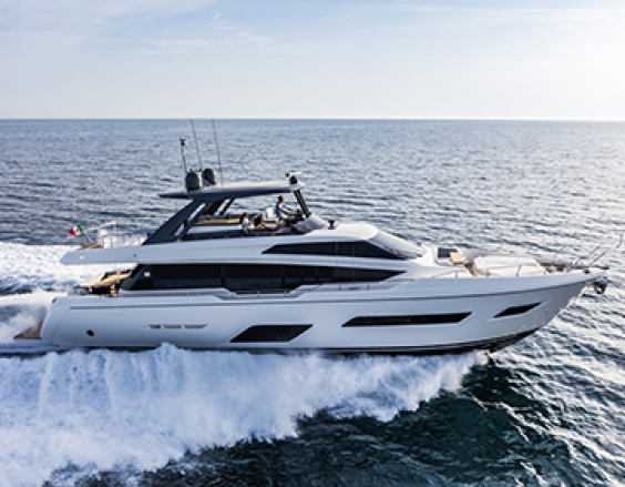 Ferretti Yachts 780 - Protagonist in Cannes