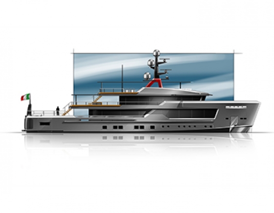 Alfarosso, the new Explorer Yacht by CRN and Francesco Paszkowski Design