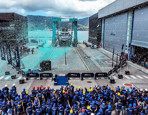  FERRETTI GROUP OFFICIALLY OPENS THE COMPLETELY REFURBISHED LA SPEZIA SHIPYARD