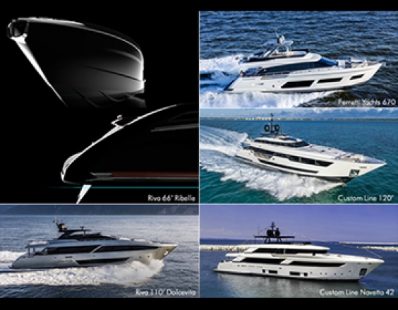 Ferretti Group prepares to shine with 5 new stars at the Cannes Yachting Festival