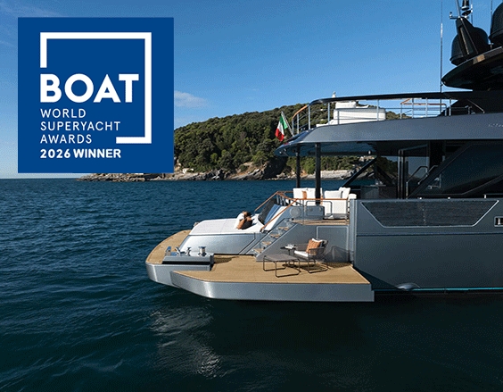 Riva 112 Dolcevita Super Boat International Superyacht Award Winner 2026