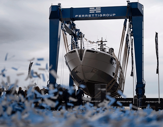 Fourth Pershing 140 Launched