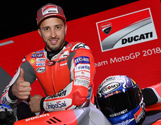 Ferretti celebrates its 50th Anniversary with Andrea Dovizioso as a special gift